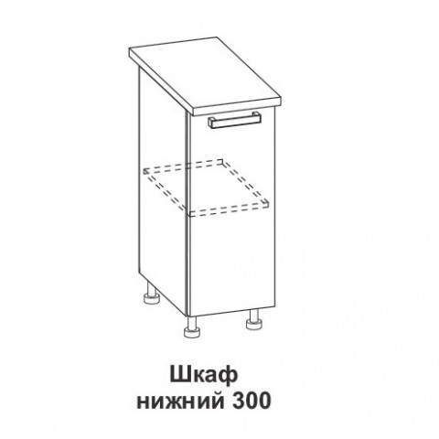 Шкаф нижний Крафт ШН 300