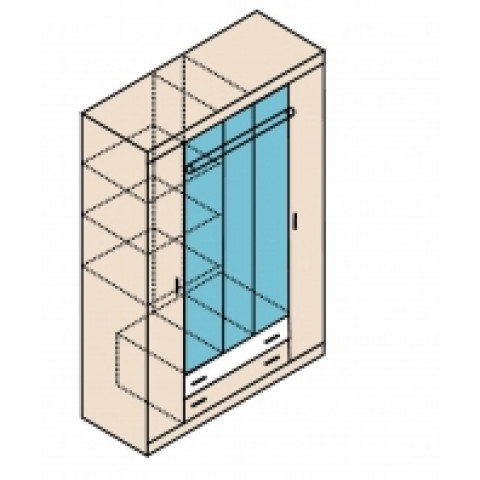 Ника Мод. Н13 Шкаф для одежды