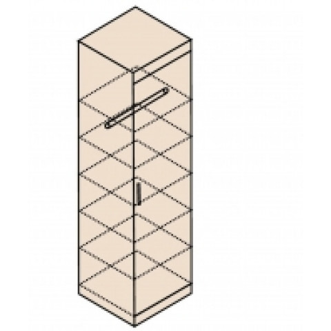 Ника Мод. Н8 Шкаф для одежды и белья (собирается на обе стороны)